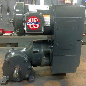 E740-E186-E435, 1HP, 6-143T-6 Frame, 208-230/460V, 3PH, 13.8-138 RPM, VAM-UTEP-GWP Type, C-Flow Assembly, Premium Efficient