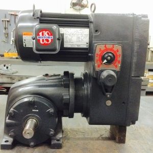 E742-E192-F319, 3HP, 15-182T-20 Frame, 208-230/460V, 3PH, 50-400 RPM, VAM-UTEP-GWP Type, C-Flow Assembly, Premium Efficient