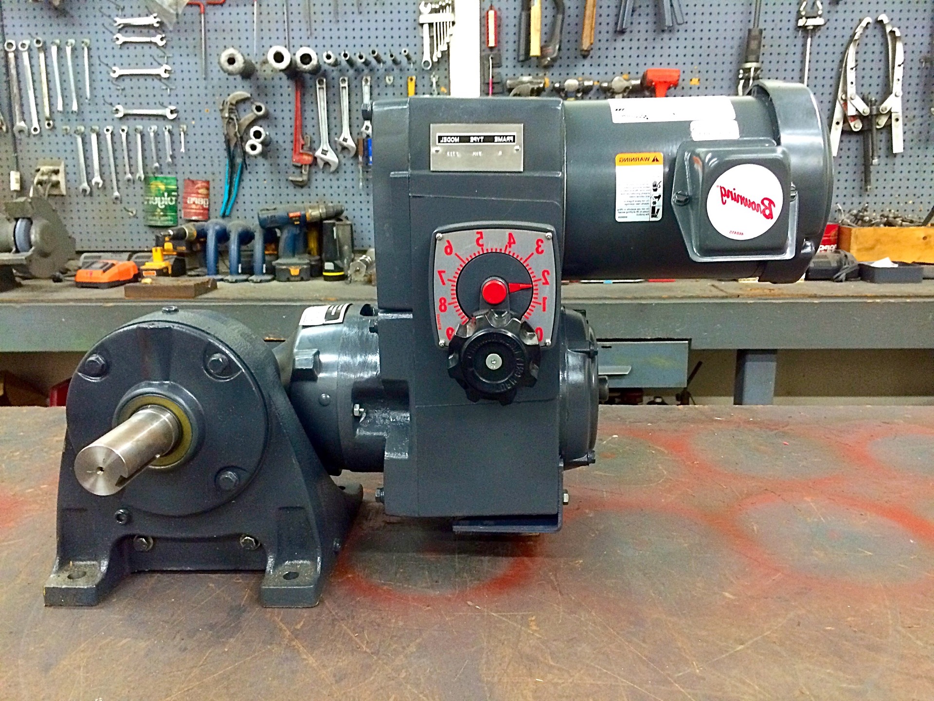 F712-E188-E462, 1.5HP, 6-145T-6 Frame, 208-230/460V, 3PH, 5-50 RPM, VAM-UTEP-GWBP Type, Z-Flow Assembly, Premium Efficient