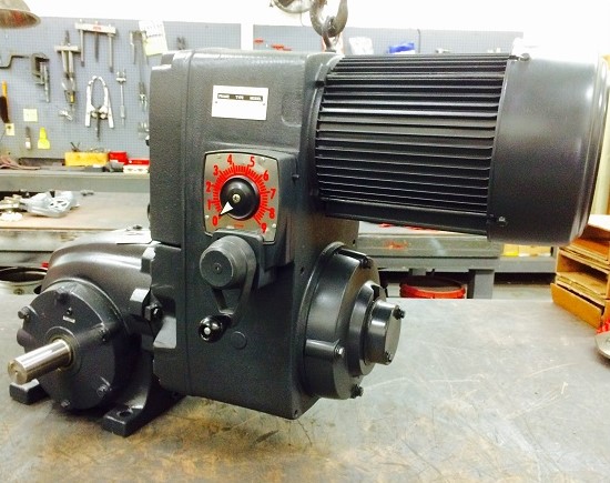 F714-E192-F323, 3HP, 15-182T-20 Frame, 208-230/460V, 3PH, 12.5-100 RPM, VAM-UTEP-GWP Type, C-Flow Assembly, Premium Efficient