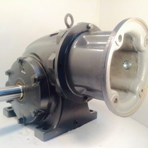 F321-385362 Gearbox with C-face kit for 182TC/184TC motor, 20 ratio, 88 RPM, 5HP max input, F-1