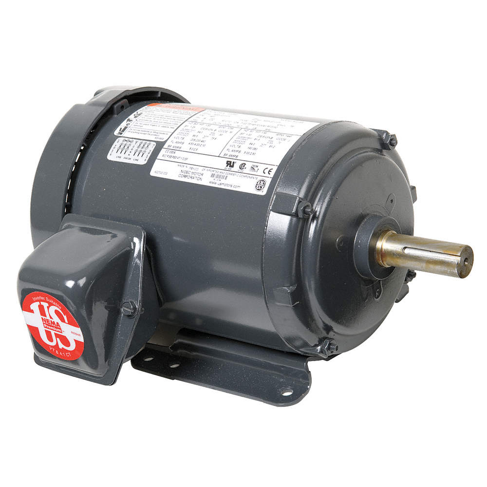 U32P2D, 1.5HP, 1800 RPM, 208-230/460V, 145T frame, general purpose