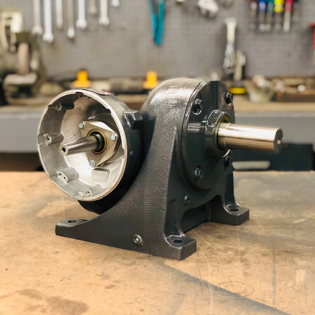 G478 Gearbox, 71.9 ratio, 25 RPM, 1.5HP max input, F-2