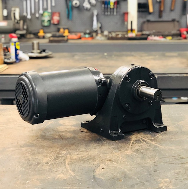 CE87-G483 Gearmotor, .50HP, 285 ratio, 6 RPM, 56-6, F-2