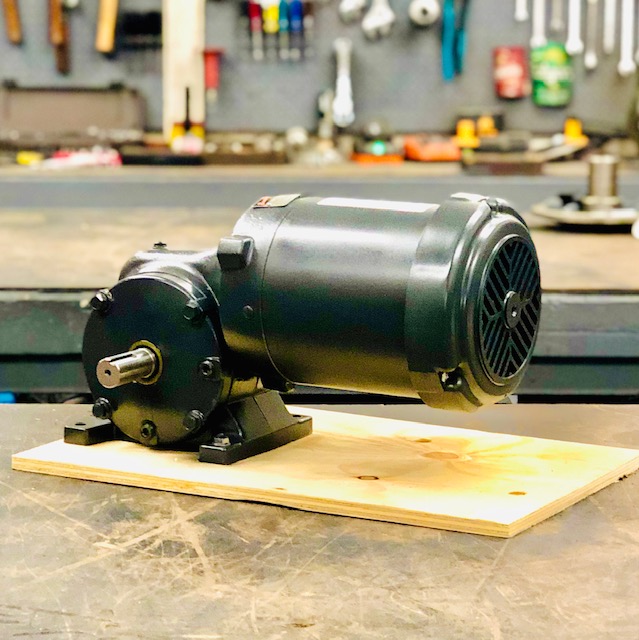 CE86-E432 Gearmotor, .33HP, 17.6 ratio, 100 RPM, 56-6, F-1