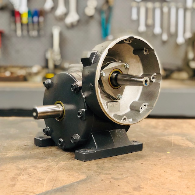 E435 Gearbox, 31 ratio, 56 RPM, 1HP max input, F-1