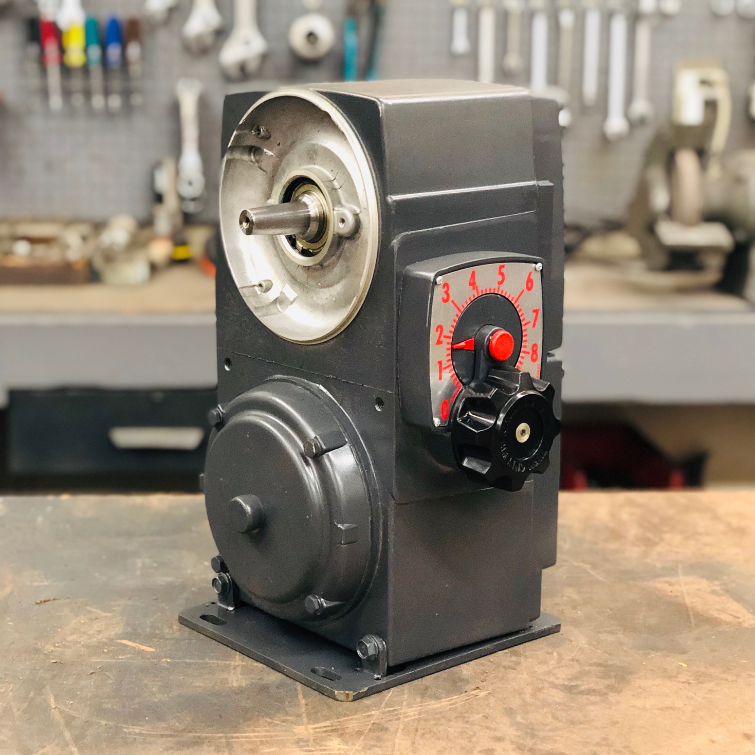 E528, 6 Frame, 428-4278 RPM, VAP Type, Z-Flow Gearless Assembly, 2HP Max Input