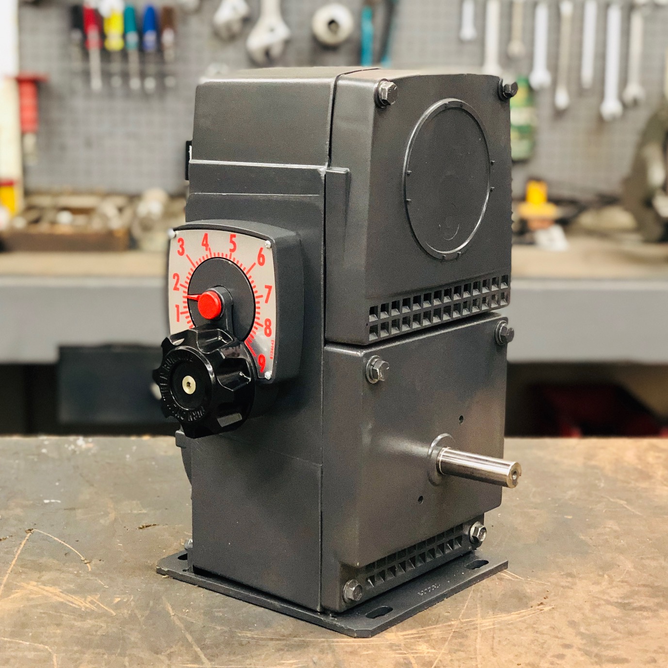 E528, 6 Frame, 428-4278 RPM, VAP Type, Z-Flow Gearless Assembly, 2HP Max Input