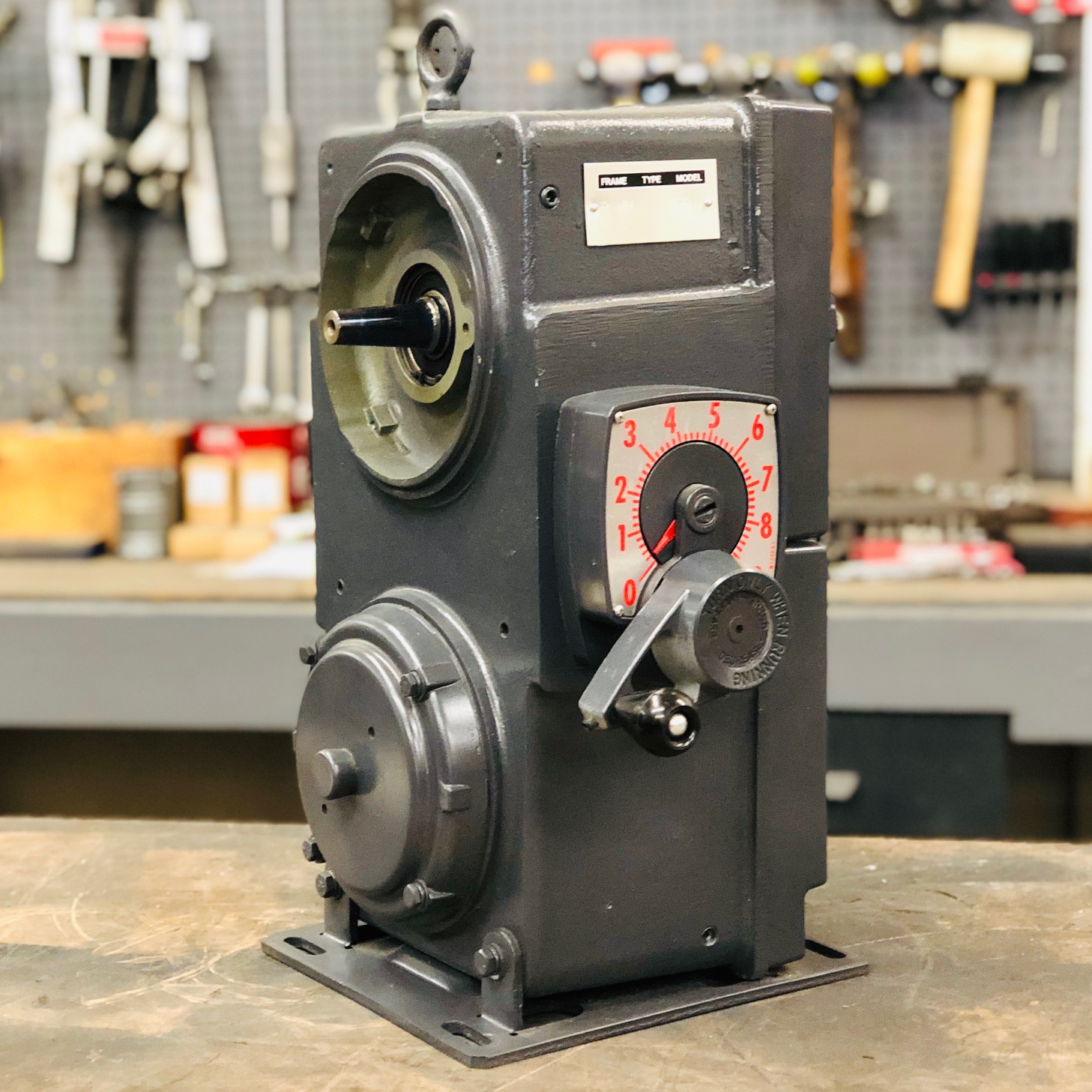 E529, 10 Frame, 428-4278 RPM, VAP Type, Z-Flow Gearless Assembly, 2.5HP Max Input