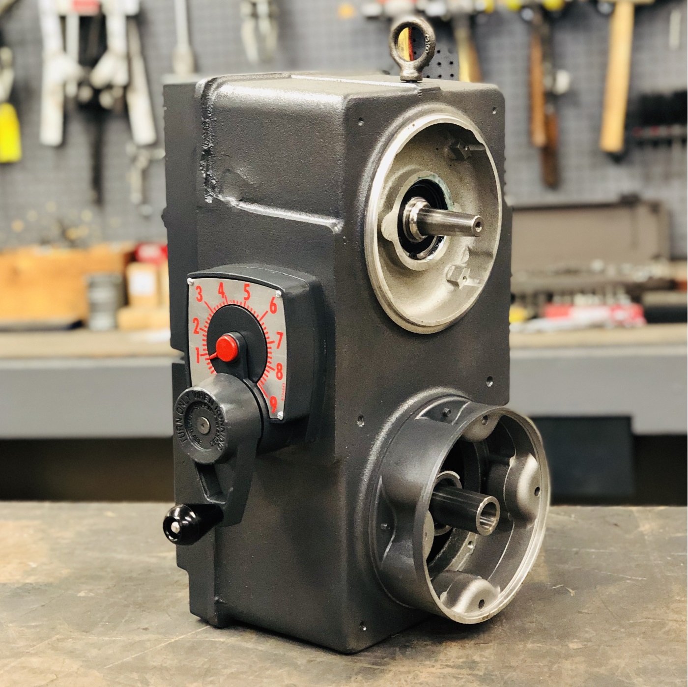 E741, 10 Frame, 428-4278 RPM, VAM Type, C-Flow Assembly, 2.5HP Max Input