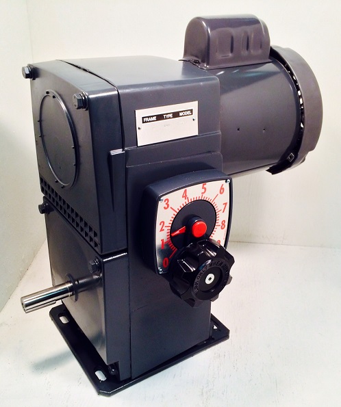 E528-E515, 1.5HP, 6-145T fr, 115-230V, 1PH, 428-4278 RPM, Z-Flow Gearless (does not require gearbox)