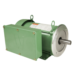 Farm Duty Motor, 2 HP, 1800 RPM, 230V, 182TC Frame, C-Face with Feet, mdl# FD2-18-182TC