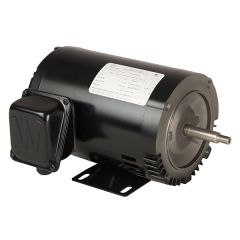 Jet Pump Motor, ODP Enclosure, 2 HP, 3600 RPM, 230/460V, 56C Frame, C-Face with Removable Base, mdl# ODPJ2-36-56CB