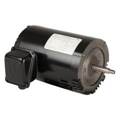 Jet Pump Motor, ODP Enclosure, 1 HP, 3600 RPM, 230/460V, 56C Frame, C-Face Round Body (Footless), mdl# ODPJ1-36-56CRD