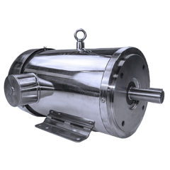 Premium Efficient Stainless Steel Motor, 0.33HP, 3600 RPM, 230/460V, 56C Frame, C-Face with Feet, mdl# SSPE13-36-56C