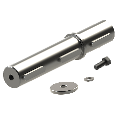 KAN/FHN37-OPS-S-B5, Single Output Shaft for B5 Flange, KAN/FHN Series, Box Size 37